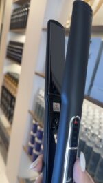 ⁦מחליק HAIR LISS ( הייר ליס )סופר סוניק פלטות טיטניום ציפוי פחם להחלקות שיער עד 250° מעלות חום מיוחד להחלקות⁩ – תמונה ⁦2⁩
